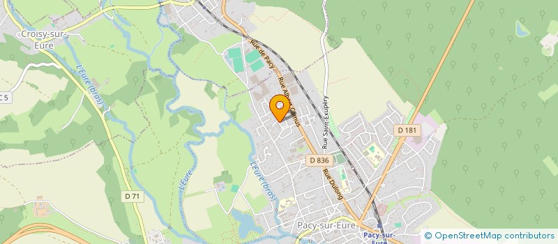 localisation de l'entreprise LORINE  PACY-SUR-EURE