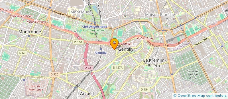 localisation de l'entreprise LORINIS MULTI-SERVICES à GENTILLY