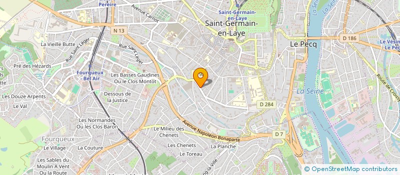 localisation de l'entreprise LORINVEST  SAINT-GERMAIN-EN-LAYE