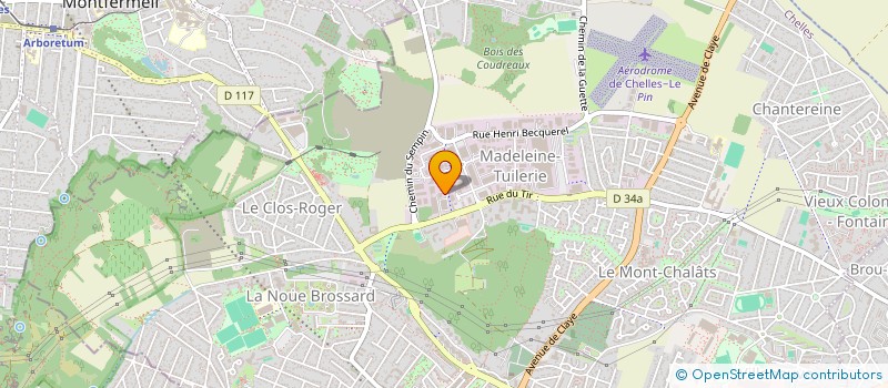 localisation de l'entreprise LORIO BAT à CHELLES