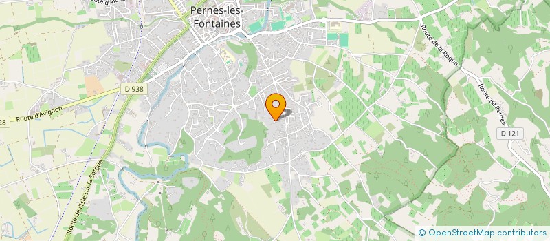 localisation de l'entreprise LORIOL  PERNES-LES-FONTAINES