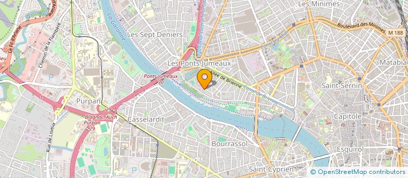 localisation de l'entreprise LORIS à TOULOUSE