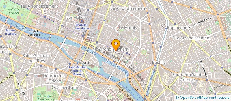 localisation de l'entreprise LORIS BEAULIEU à PARIS