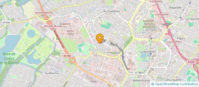 localisation de l'entreprise LORITE à TOULOUSE