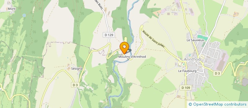 localisation de l'entreprise LORIVAGE  THOIRETTE-COISIA