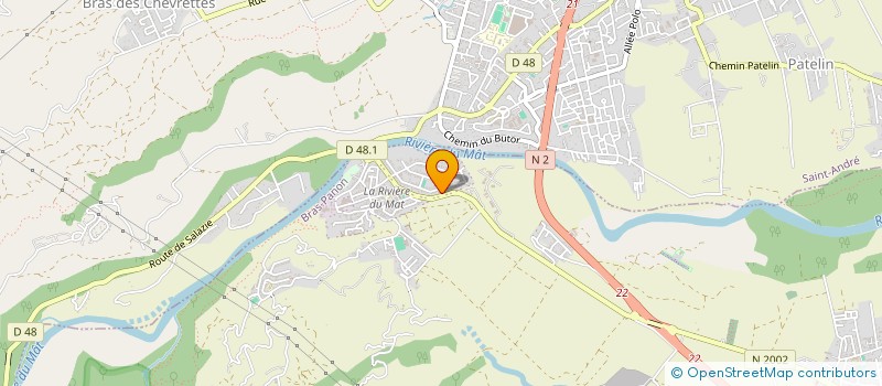 localisation de l'entreprise LORIZON FORMATION  BRAS-PANON