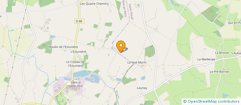 localisation de l'entreprise LORJOU à CHAUMES-EN-RETZ