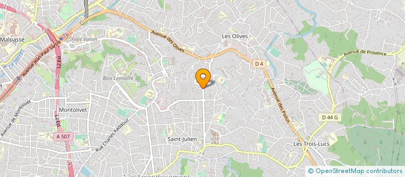 localisation de l'entreprise LORKA à MARSEILLE