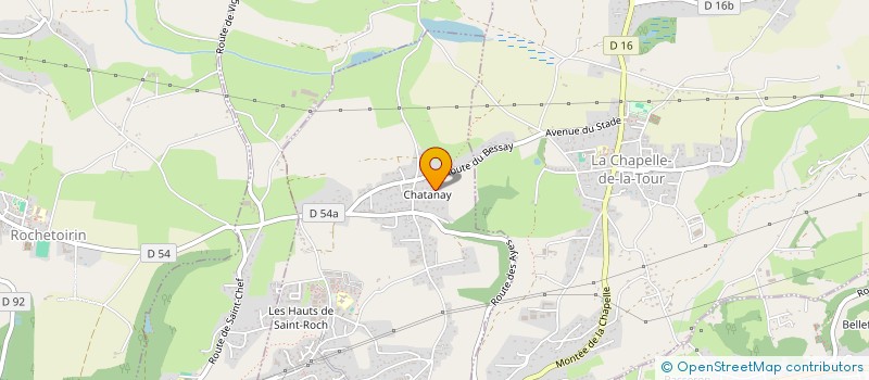 localisation de l'entreprise LORM PRODUCTIONS  LA TOUR-DU-PIN