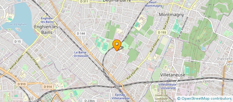 localisation de l'entreprise LORMA  DEUIL-LA-BARRE