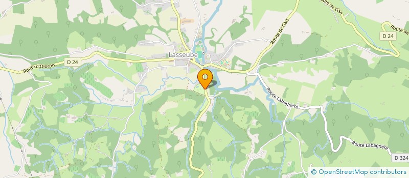 localisation de l'entreprise LORMANT  LASSEUBE