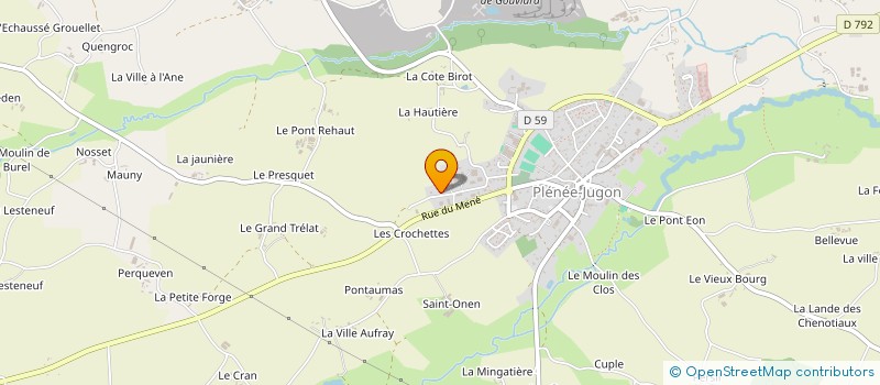 localisation de l'entreprise LORMEL à PLENEE-JUGON