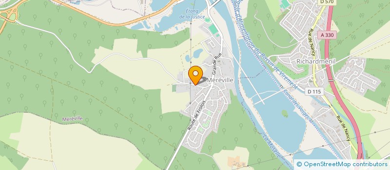 localisation de l'entreprise LORMHABITAT  MEREVILLE