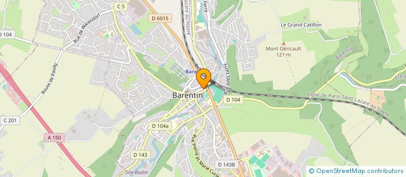 localisation de l'entreprise LORMIER MONNIER à BARENTIN