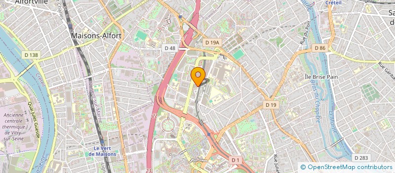 localisation de l'entreprise LORMONT RESTAURATION à CRETEIL