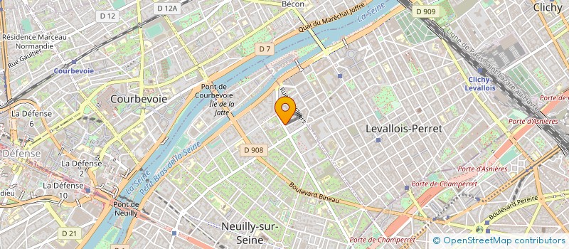 localisation de l'entreprise LORN à NEUILLY-SUR-SEINE