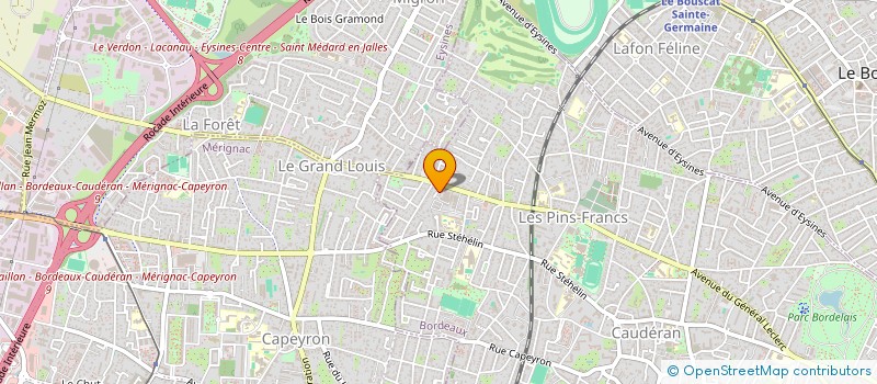 localisation de l'entreprise LORNA DISCUTE  BORDEAUX