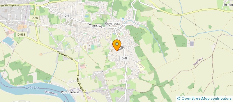 localisation de l'entreprise LORNE SA à REYRIEUX