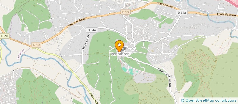 localisation de l'entreprise LOROCAJU  VENTABREN