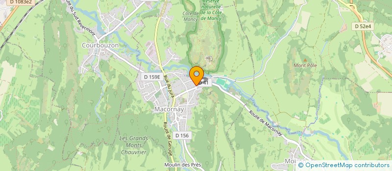 localisation de l'entreprise LOROPA  MACORNAY