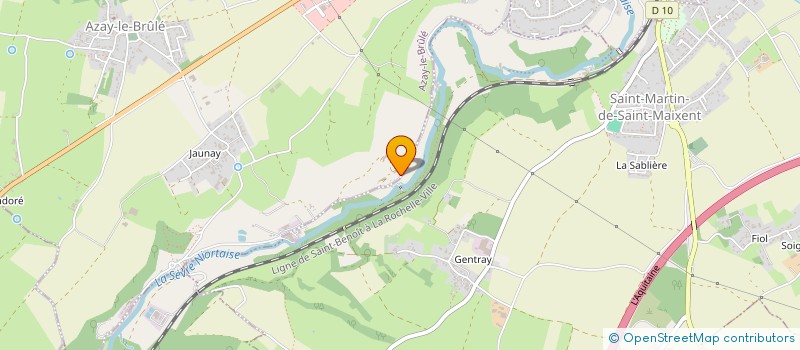 localisation de l'entreprise LORQUI  AZAY-LE-BRULE