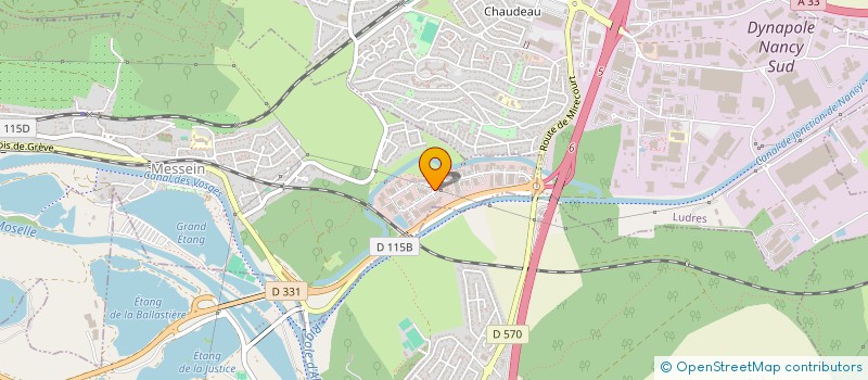 localisation de l'entreprise LORR&NOV' à MESSEIN
