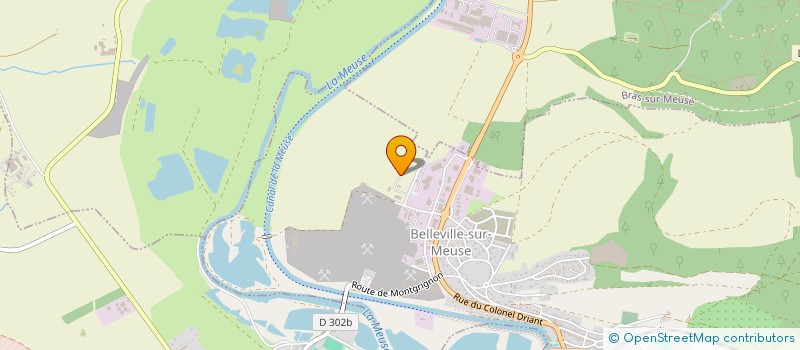 localisation de l'entreprise LORR'RENOV à BELLEVILLE-SUR-MEUSE