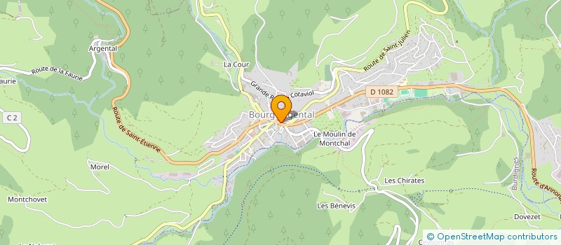 localisation de l'entreprise LORRAIN TRADITION  BOURG-ARGENTAL