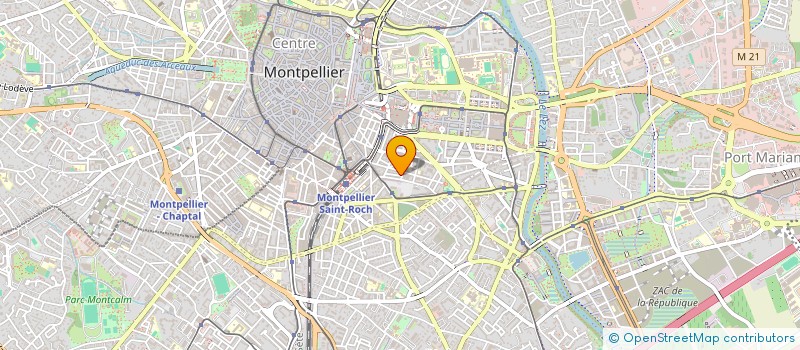localisation de l'entreprise LORRAINE 34 à MONTPELLIER