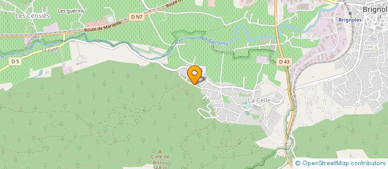 localisation de l'entreprise LORRAINE  LA CELLE