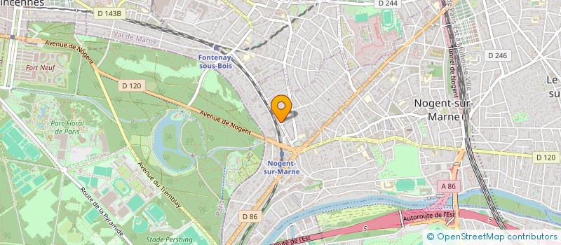 localisation de l'entreprise LORRAINE à NOGENT-SUR-MARNE