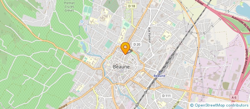 localisation de l'entreprise LORRAINE à BEAUNE