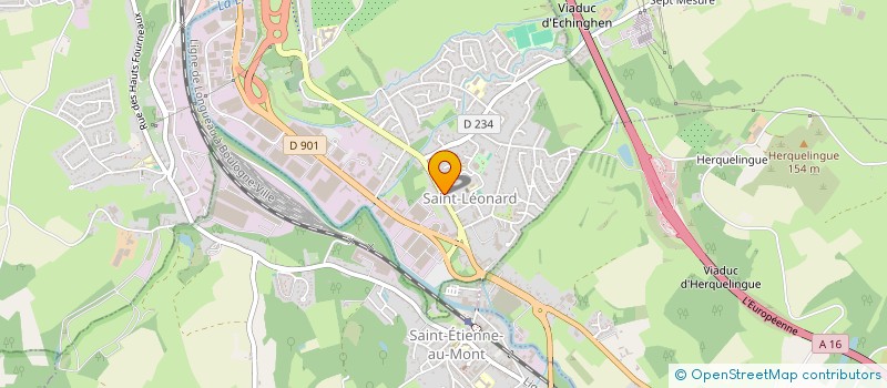 localisation de l'entreprise LORRAINE à SAINT-LEONARD