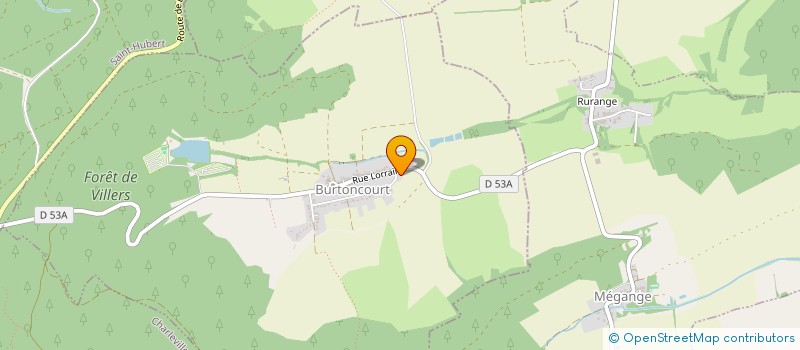 localisation de l'entreprise LORRAINE ARTISANS  BURTONCOURT