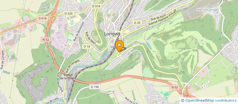 localisation de l'entreprise LORRAINE AUTOS à LONGWY