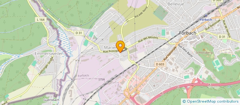 localisation de l'entreprise LORRAINE CONSEIL & FORMATION  FOLKLING