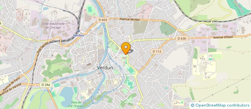 localisation de l'entreprise LORRAINE CONTROLE TECHNIQUE  VERDUN