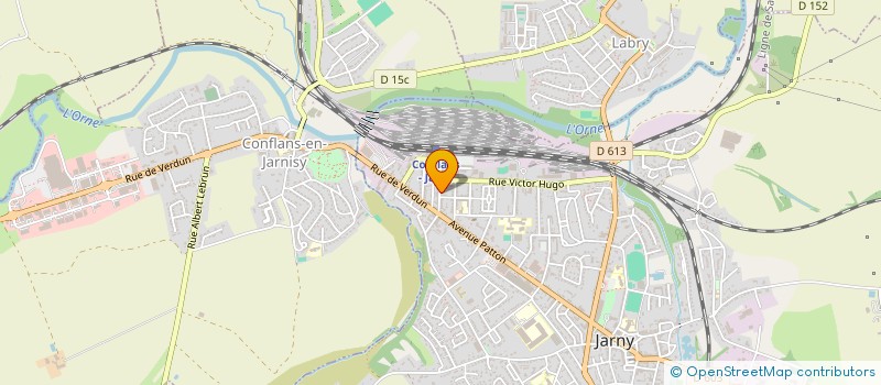 localisation de l'entreprise LORRAINE CONTROLES SERVICES à JARNY