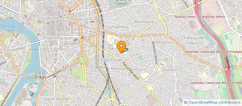localisation de l'entreprise LORRAINE COURNAC à TOULOUSE