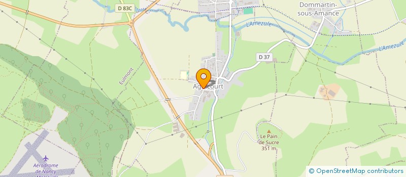 localisation de l'entreprise LORRAINE D ETANCHEITE à AGINCOURT
