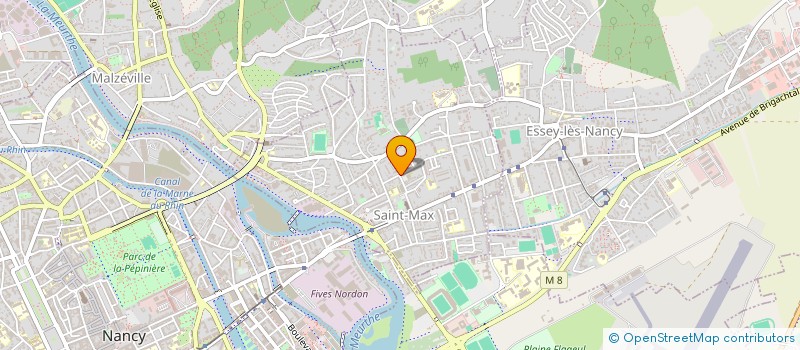 localisation de l'entreprise LORRAINE DE NAUTISME ART SECURITE  SAINT-MAX