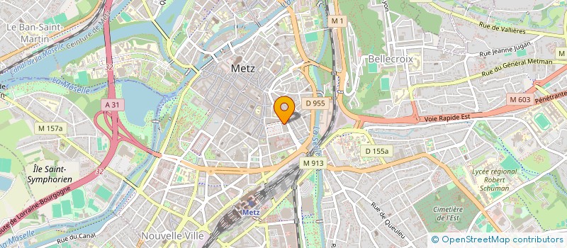localisation de l'entreprise LORRAINE DE TRAITEMENT DES EAUX à METZ