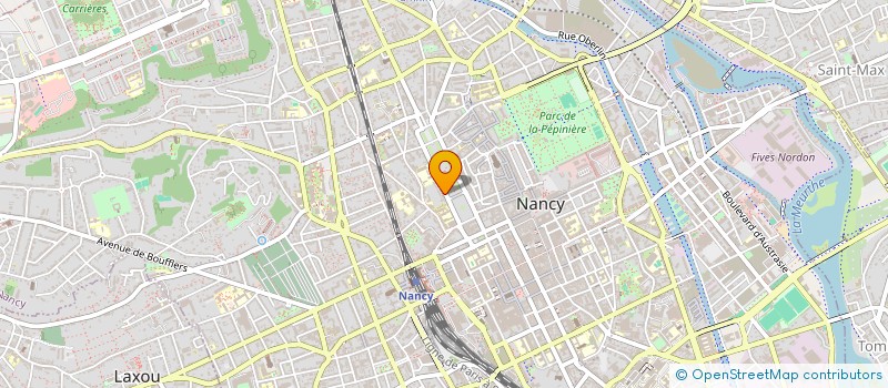 localisation de l'entreprise LORRAINE DP IMMO  NANCY