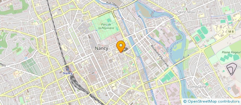 localisation de l'entreprise LORRAINE HABITAT DEVELOPPEMENT  NANCY