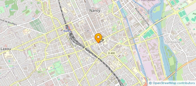 localisation de l'entreprise LORRAINE HISTOIRE & TALENTS  NANCY