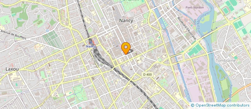 localisation de l'entreprise LORRAINE LANGUES à NANCY