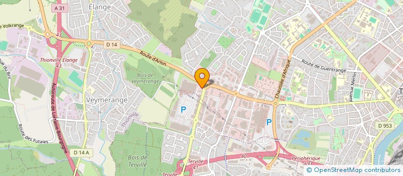 localisation de l'entreprise LORRAINE PASTA à THIONVILLE