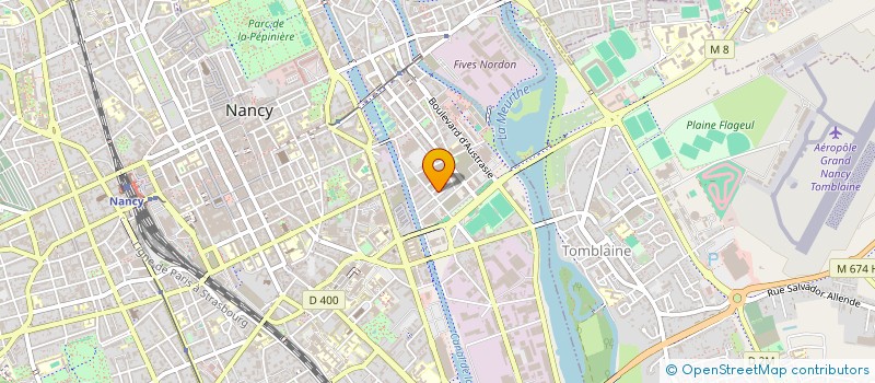 localisation de l'entreprise LORRAINE PLAFONDS à NANCY