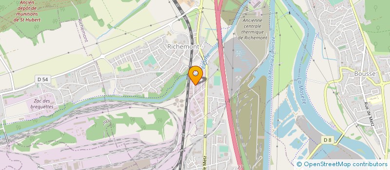 localisation de l'entreprise LORRAINE PLANTS  RICHEMONT