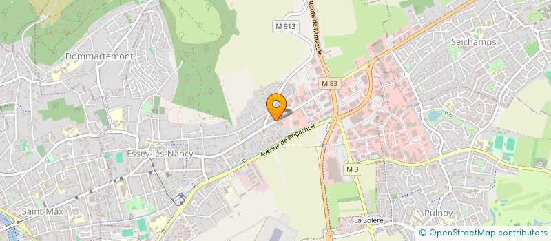 localisation de l'entreprise LORRAINE POSE INTERNATIONAL  ESSEY-LES-NANCY